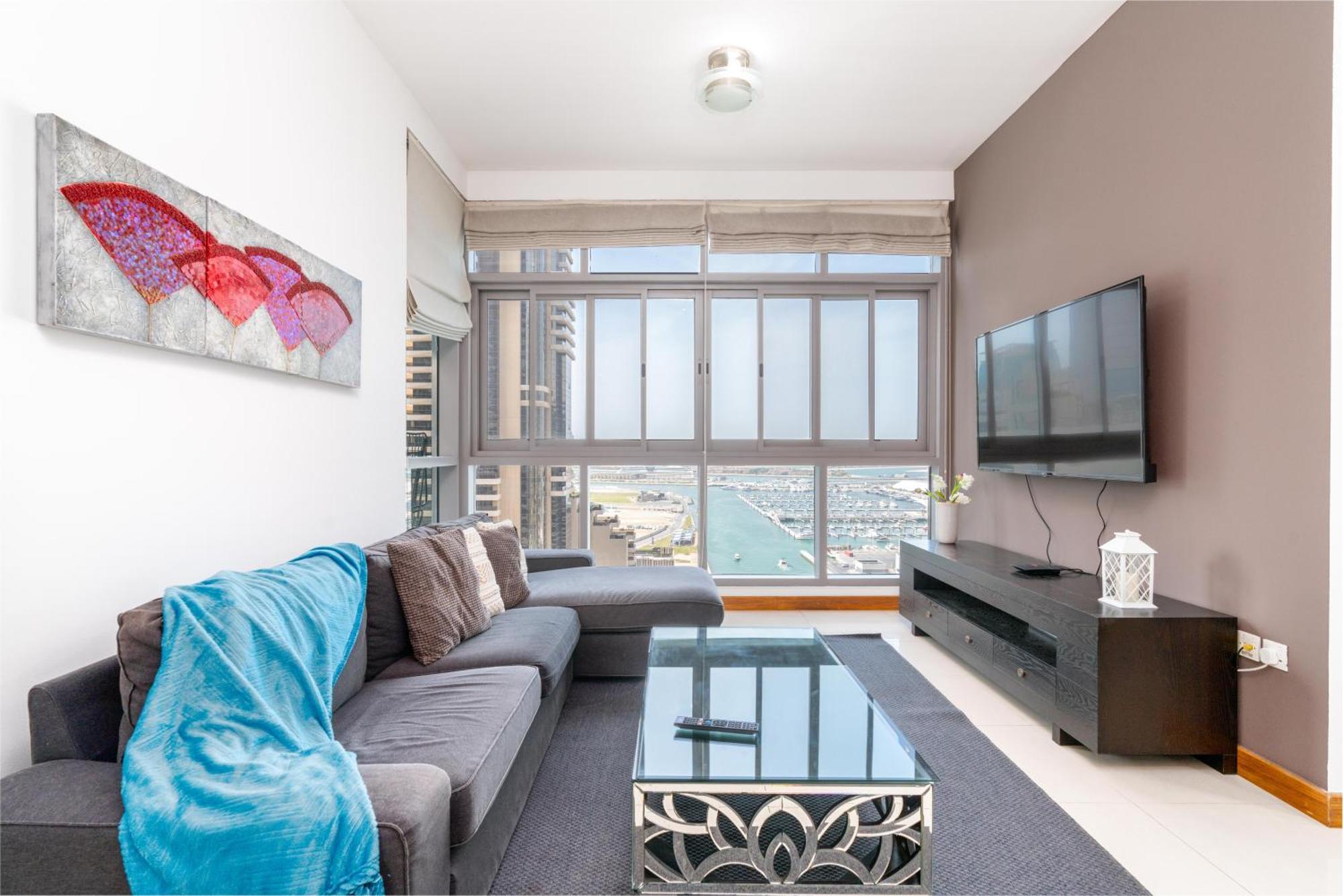 Vacay Lettings -2 Bed Iris Blue Dubai Marina Lägenhet Exteriör bild